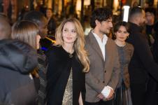 Anđelina Džoli i francuski glumac Luj Garel na crvenom tepihu