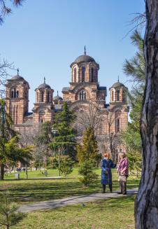 Proleće Beograd Crkva Svetog Marka