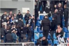 Tuča navijača Novog Pazara