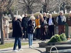 Pomen Draganu Nikoliću na Novom groblju 