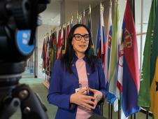 Jelena Žarić Kovačević u UN u Njujorku