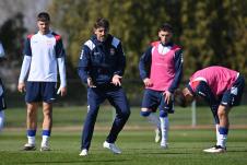 Veljko Paunović na okupljanju fudbalera Superlige u Staroj Pazovi