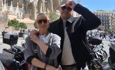 Slađa Alegro sa suprugom