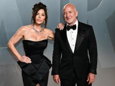 Loren Sančez i Džef Bezos na Oskar afterpartiju