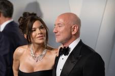 Loren Sančez i Džef Bezos na Oskar afterpartiju