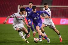 Balša Vukotić na meču Grafičar - Mačva