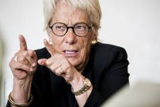 Karla del Ponte je bivša glavna tužiteljka u tzv. „Haškom sudu“ ili „Haškom tribunalu“