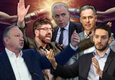 Radomir Lazović, Zdravo Ponoš, Miki Aleksić, Pavle Grbović, Dragan Đilas