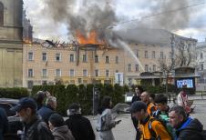 Ukrajina Lavov napad napad na Ukrajinu