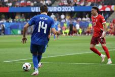 Federiko Kjeza u dresu Italije