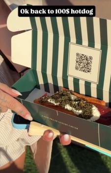 Zoranah jede hot dog od 100 dolara