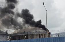 Haifa rafinerija nafte požar