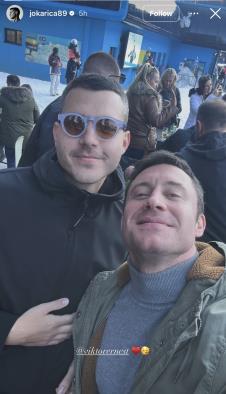 Jovan Pantić i Viktor Živojinović