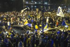 Sarajevo, doček fudbalera BIH