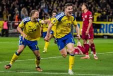 Viktor Đekereš na meču Švedska - Poljska