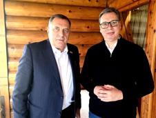 Aleksandar Vučić i Milorad Dodik