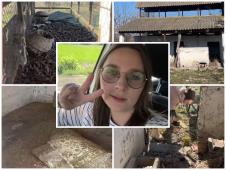 Ruskinja Anja sređuje svinjac