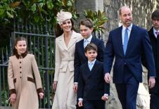 Britanska kraljevska porodica na uskšnjoj misi 2026