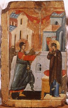 Blagovesti, ikona u Visokim Dečanima