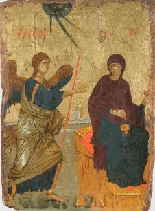 Blagovesti, srpska ikona iz 14. veka