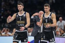 Mario Nakić i Vanja Marinković KK Partizan