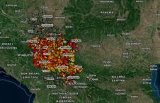 Mapa klizišta u Srbiji