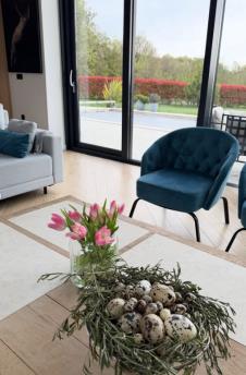 Sonja Vuksanović uživa u vili za vreme praznika