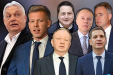 Viktor Orban Peter Mađar Dragan Đilas Miroslav Miki Aleksić Vladan Đokić Branko Ružić Miloš Jovanović
