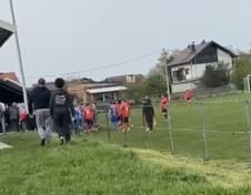 Tuča fudbalera u Hrvatskoj