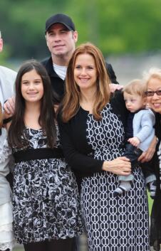 Ela Blu Travolta, Džon Travolta, Keli Preston