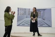 Tatia Skhirtladze i Lioba Bammer, otvaranje izložbe Družina, foto Vesna Anđić.JPG