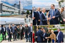 Aleksandar Vučić Paraćin otvaranje pogona fabrika stakla Vaider
