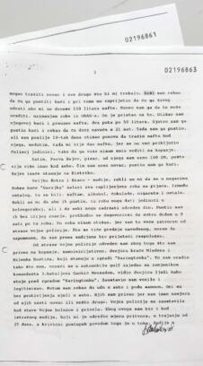 Kurir dokumenta koja raskrinkavaju lažnog svedoka o Sarajevo safariju