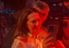 Nataša Ninković i Nenad Šarenac na nastupu Zdravka Čolića