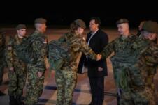 Doček jedinice Vojske Srbije iz Libana