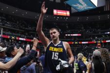 Nikola Jokić na petom meču Denver - Minesota