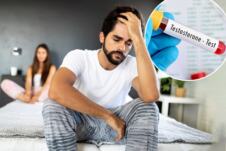 mladi muškarac na ivici kreveta koga muči erektilna disfunkcija/testosteron