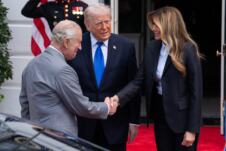 Kralj Čarls, Donald Tramp, Melanija Tramp