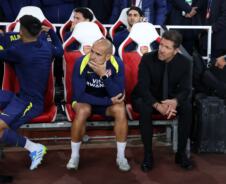Dijego Simeone na meču Arsenal - Atletiko Madrid