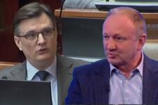 Milenko Jovanov i Dragan Đilas