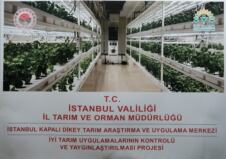 Istanbulski R&D centar za vertikalnu poljoprivredu u zatvorenom prostoru