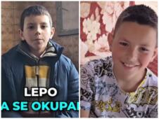 Dečak Stefi koji je rasplakao Srbiju fotografija pre godinu dana i danas