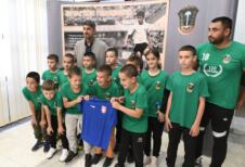 Veljko Paunović u poseti selu Pusto Šilovo