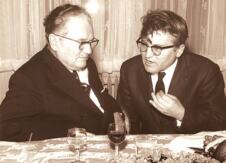 Dobrica Ćosić i Josip Broz Tito
