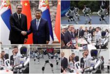 Aleksandar Vučić Mint roboti Vučić u Kini