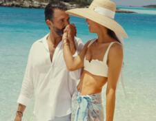 Donald Tramp Junior i Betina Anderson na venčanju na Bahamima (4).png