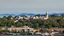 Topkapi palata - pogled sa Galata kule