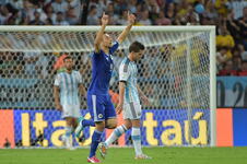 Vedad Ibišević na meču Argentina - Bosna i Hercegovina