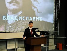 Arno Gujon na premijeri filma Sava Vladislavić u Sankt Peterburgu