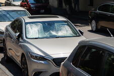 parking, automobil
